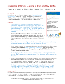 college course - Eastern Connecticut State University