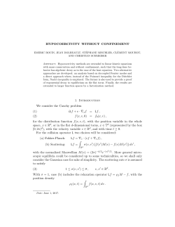 Hypocoercivity without confinement