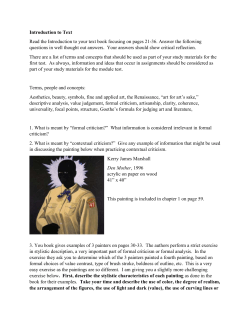 Assignment 1 Introduction to Text