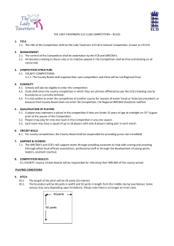 ECB LOGO - Wiltshire Cricket