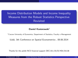 Income Distribution Models and Income Inequality - e