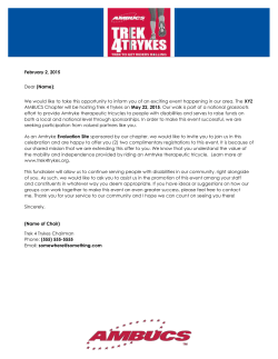 Partner Organization Solicitation Letter