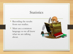 Lies, damn lies and statistics.