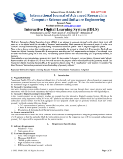 Interactive Digital Learning System (IDLS)