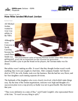 How Nike landed Michael Jordan