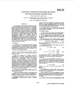 Sufficient conditions for double or unique solution of motion and