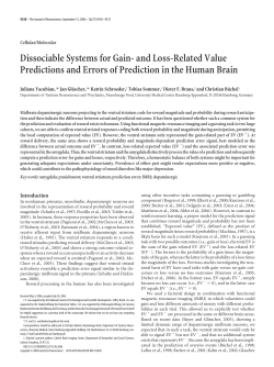 Dissociable Systems for Gain- and Loss