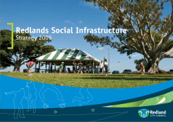 Redlands Social Infrastructure Strategy