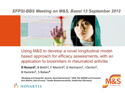 Model-based analyses for pivotal decisions, with an