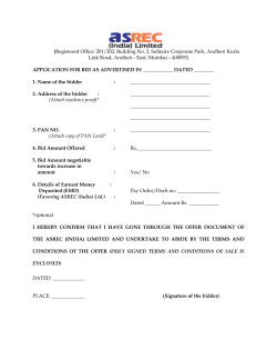 Branch Head - ASREC (India) Limited