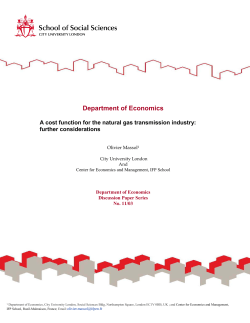 MASSOL_2011_A cost function for the gas transmission indus&ndash;