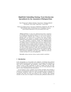 RightField: Embedding Ontology Term Selection into Spreadsheets