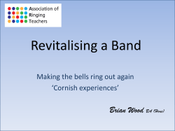 Revitalising a Band - Association of Ringing Teachers