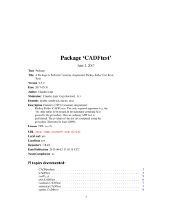 Package `CADFtest`