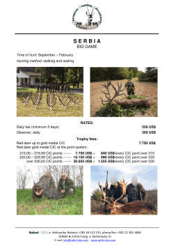 serbia - safari