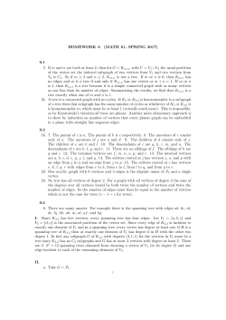 HOMEWORK 6 (MATH 61, SPRING 2017) 9.1 5. If m and n are both