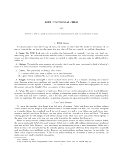 Chess-Basics - U.I.U.C. Math