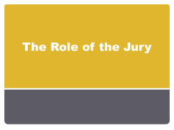 The Role of the Jury - hrsbstaff.ednet.ns.ca