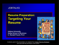 jobtalks - Indiana University Bloomington