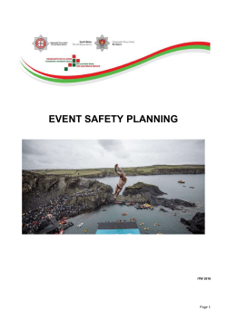 Outdoor Event checklist