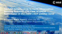 Harmful Interference to Earth Observation Sensing Systems: The