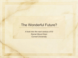 Session 8: The Wonderful Future - Kamal Aboul-Hosn
