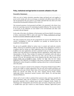 Policy, institutional and legal barriers to economic utilization