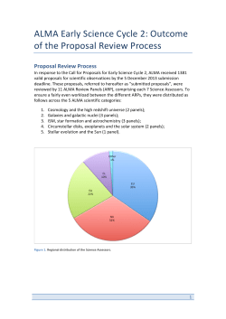 ALMA Early Science Cycle 2: Outcome of the Proposal Review
