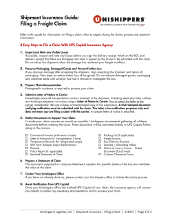 8 Easy Steps to File a Claim With UPS Capital