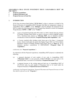 amanahraya real estate investment trust