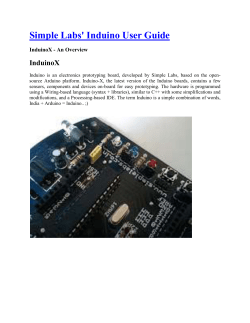 InduinoX User Guide - Programming the RGB LED