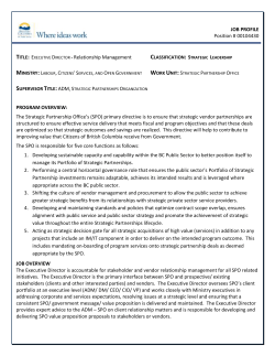 Supervisor Title - BC Public Service