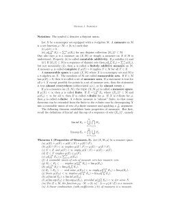 Notation: The symbol ⊔ denotes a disjoint union. Let X be a