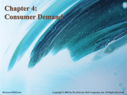 price elasticity of demand - McGraw Hill Higher Education