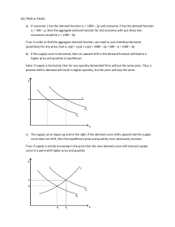 2p and consumer 2 has the demand function x2 = 500 c