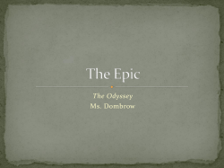 The Epic - Ms. Dombrow`s Class