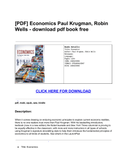 Economics Paul Krugman, Robin Wells