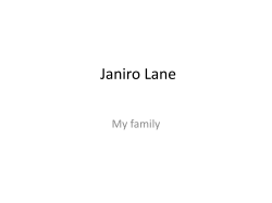 Janiro Lane