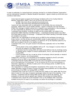 Microsoft Word - IFMSA Terms and Conditions