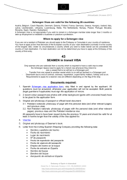 Schengen Visas are valid for the following 15 countries: