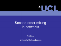 PPT - Mathematics of Networks meetings