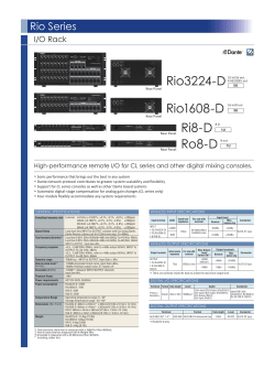 Rio3224-D Ri8-D Ro8-D Rio1608-D