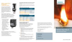 Reduce the risk of electrical fires