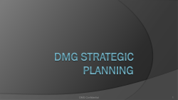 DMG Strategy Planning 130613