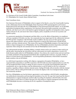 To: Chairman of City Council`s Public Safety Committee