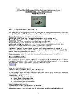 Step by Step LE DEMO Documentation