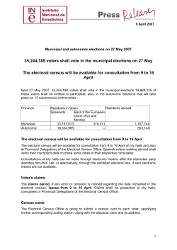 Datos Avance de la Encuesta Industrial de Empresas