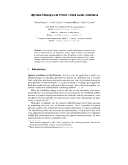Optimal Strategies in Priced Timed Game Automata