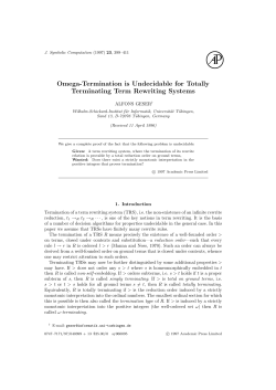 Omega-Termination is Undecidable for Totally