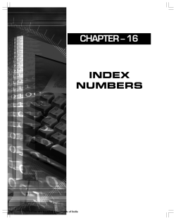 chapter – 16 index numbers